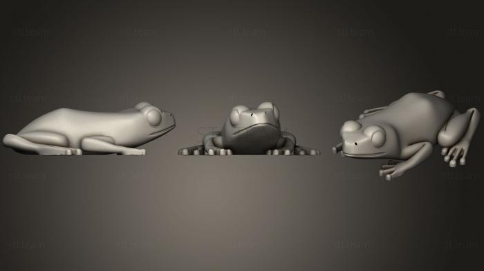 3D модель Камышовая лягушка (STL)